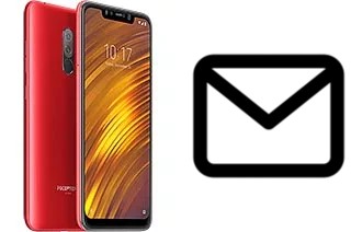 Configurar correio em Xiaomi Pocophone F1