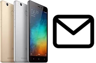 Configurar correio em Xiaomi Redmi 3 Pro