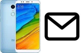 Configurar correio em Xiaomi Redmi Note 5 SD625 India