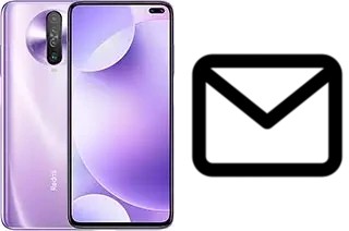 Configurar correio em Xiaomi Redmi K30