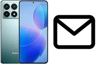 Configurar correio em Xiaomi Redmi K70 Pro