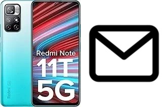 Configurar correio em Xiaomi Redmi Note 11T 5G