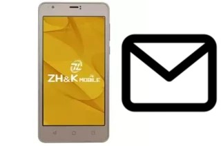 Configurar correio em ZH-K Mobile Spark 3