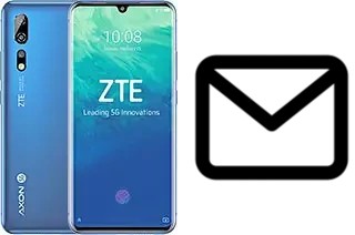 Configurar correio em ZTE Axon 10 Pro 5G