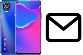 Configurar correio em ZTE Axon 11 SE 5G