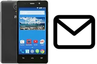 Configurar correio em ZTE Blade Apex 3