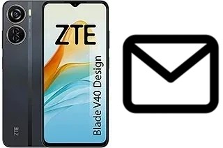 Configurar correio em ZTE Blade V40 Design