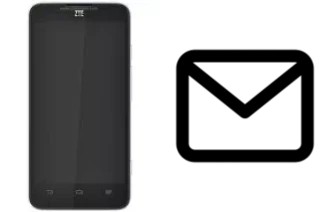 Configurar correio em ZTE Geek V975