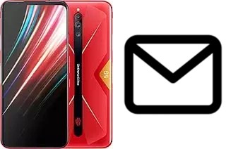 Configurar correio em ZTE nubia Red Magic 5G