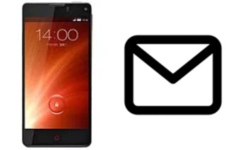 Configurar correio em ZTE nubia Z5S mini NX403A