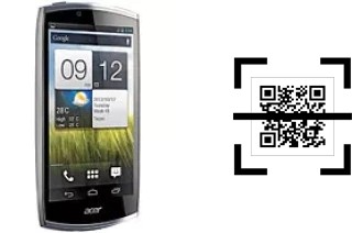 Como ler QR code no Acer CloudMobile S500?