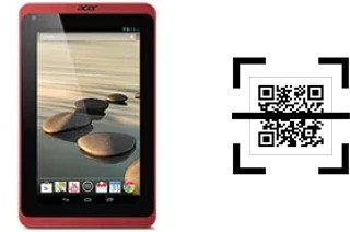 Como ler QR code no Acer Iconia B1-721?