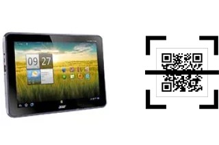 Como ler QR code no Acer Iconia Tab A700?