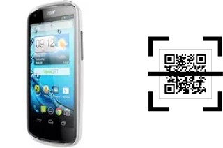 Como ler QR code no Acer Liquid E1?