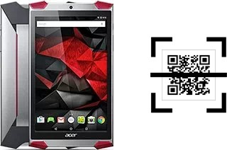 Como ler QR code no Acer Predator 8?