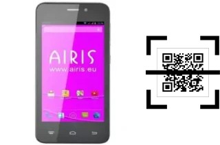 Como ler QR code no Airis TM421M?