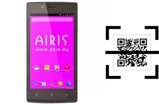 Como ler QR code no Airis TM45DM?