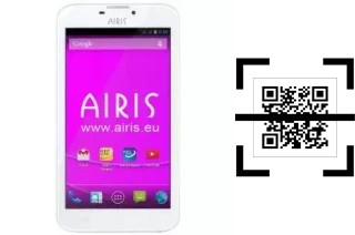 Como ler QR code no Airis TM60D?