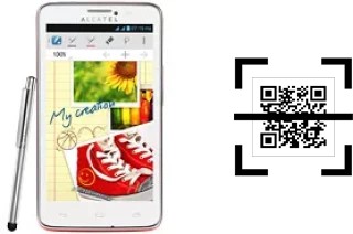 Como ler QR code no alcatel One Touch Scribe Easy?