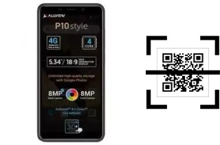 Como ler QR code no Allview P10 Life?