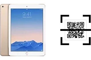 Como ler QR code no Apple iPad Air 2?