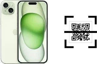 Como ler QR code no Apple iPhone 15 Plus?