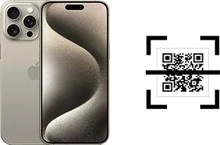 Como ler QR code no Apple iPhone 15 Pro Max?