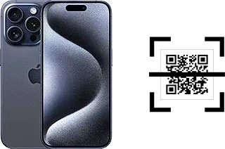 Como ler QR code no Apple iPhone 15 Pro?