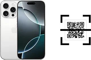 Como ler QR code no Apple iPhone 16 Pro?