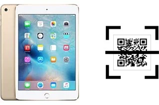 Como ler QR code no Apple iPad mini 4?