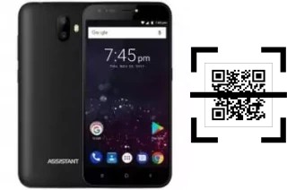 Como ler QR code no Assistant AS-502 Shot?