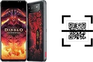 Como ler QR code no Asus ROG Phone 6 Diablo Immortal Edition?