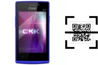 Como ler QR code no CKK-mobile CKK mobile S17?