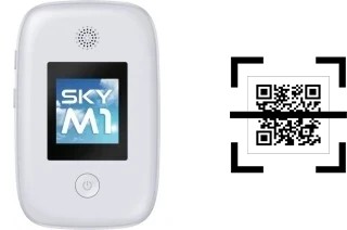 Como ler QR code no Cloud Mobile Sky M1?