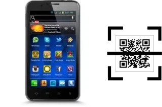 Como ler QR code no CloudFone Excite 500G?