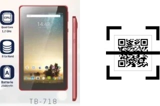 Como ler QR code no Condor TB718?