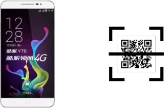 Como ler QR code no Coolpad Y76?