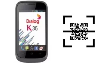 Como ler QR code no Dialog K35?