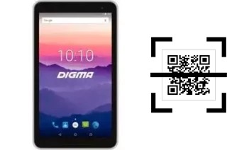 Como ler QR code no Digma Optima 7018N 4G?