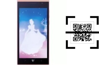 Como ler QR code no Disney Mobile DM001C Princess?