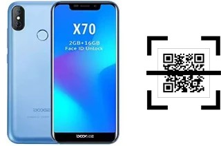 Como ler QR code no Doogee X70?