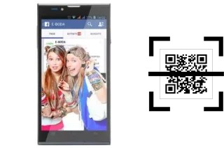 Como ler QR code no E-Boda Rainbow V47?