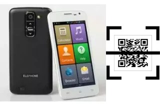 Como ler QR code no Elephone G3?