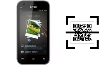 Como ler QR code no G-Tide E60?