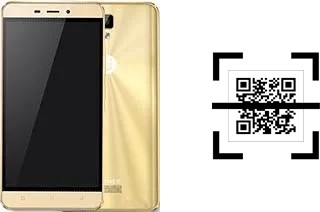 Como ler QR code no Gionee P7 Max?