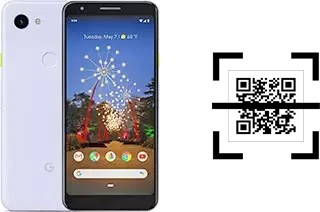 Como ler QR code no Google Pixel 3a?