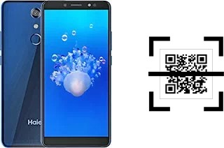 Como ler QR code no Haier L6?