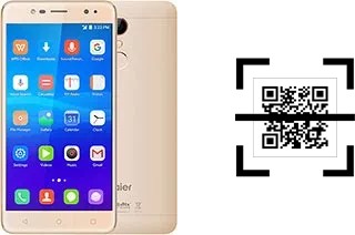 Como ler QR code no Haier L7?