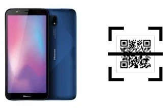 Como ler QR code no HiSense E20?