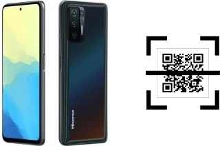 Como ler QR code no HiSense INFINITY H50S 5G?